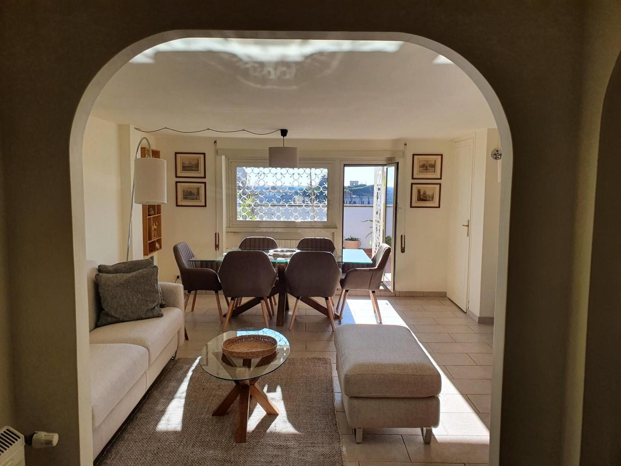 Appartamento "La Terrazza Di Giacinta" Rom Eksteriør billede