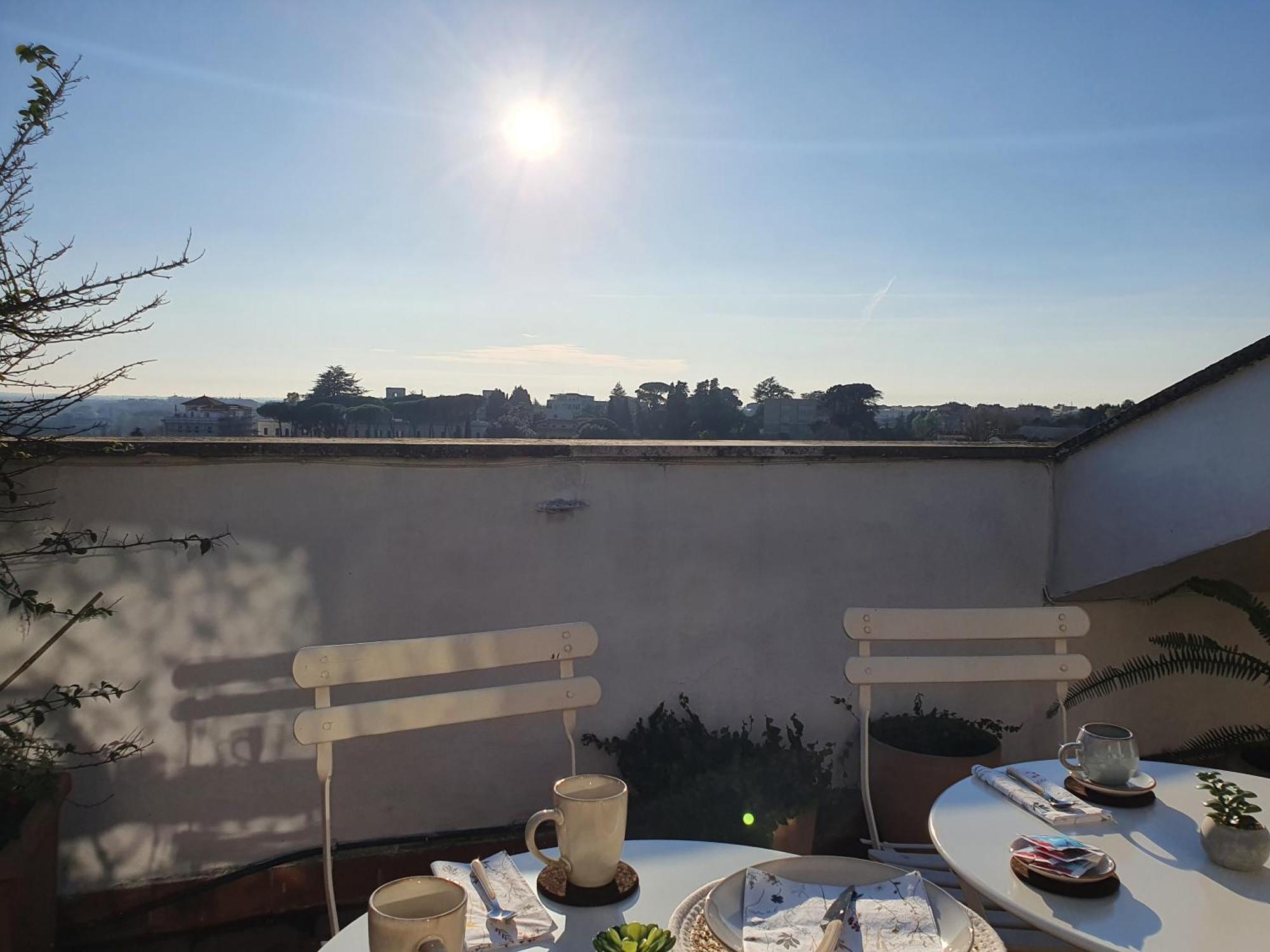 Appartamento "La Terrazza Di Giacinta" Rom Eksteriør billede