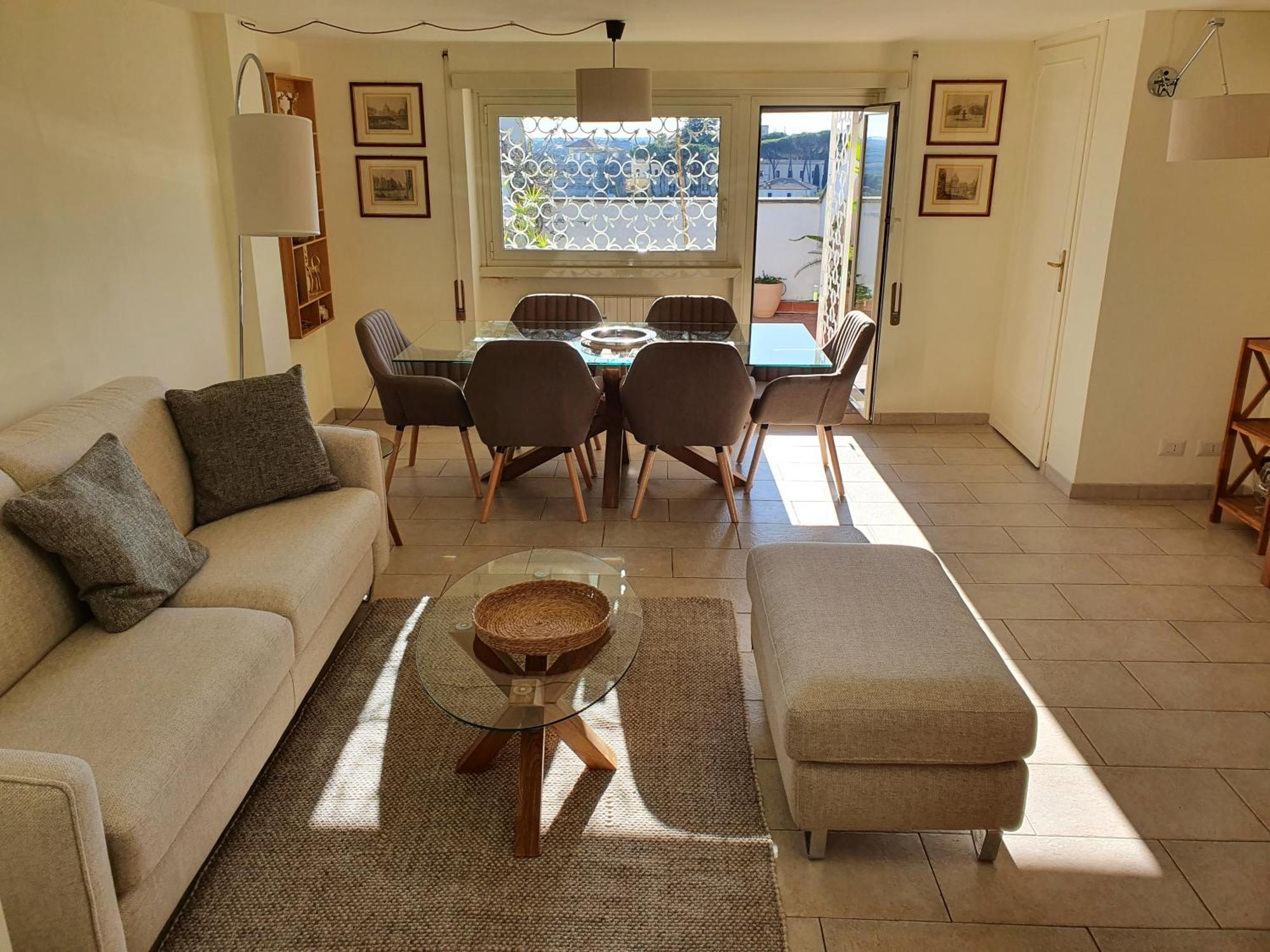 Appartamento "La Terrazza Di Giacinta" Rom Eksteriør billede